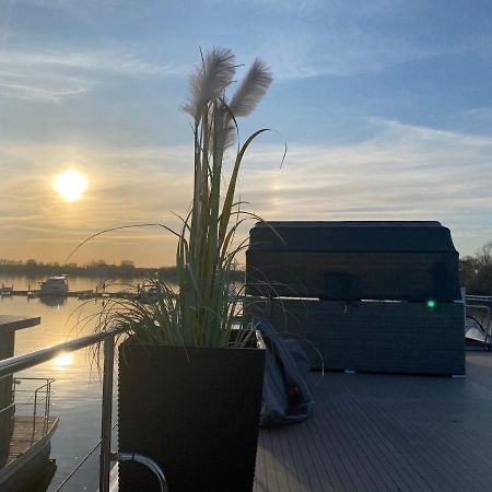 Hausboot Buddy Weyhe Esterno foto