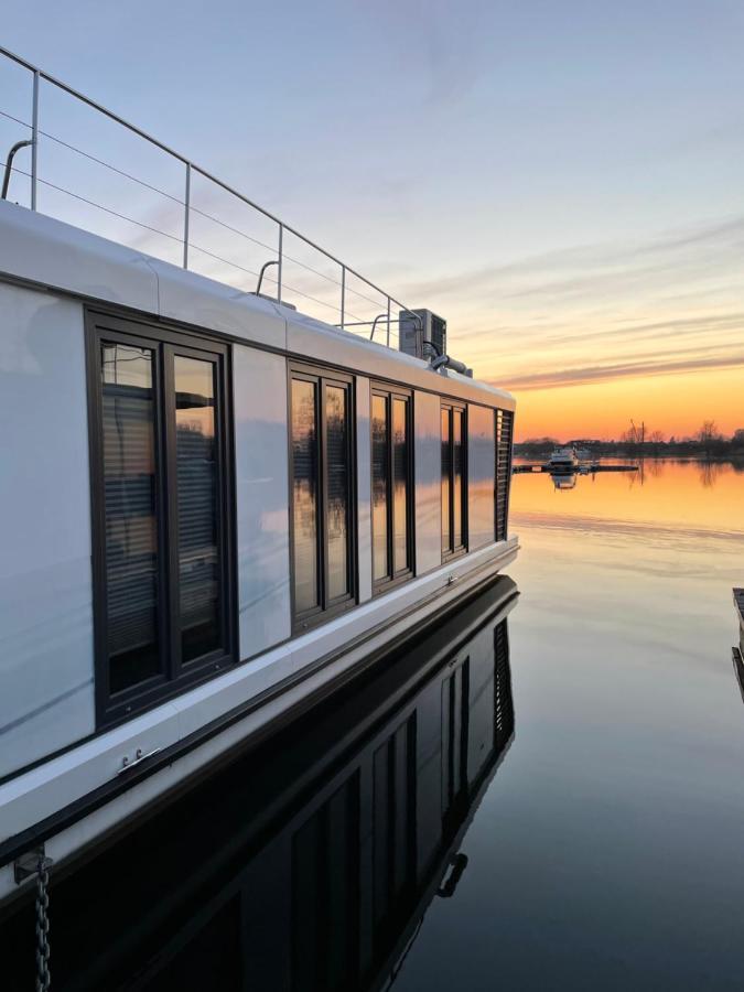 Hausboot Buddy Weyhe Esterno foto