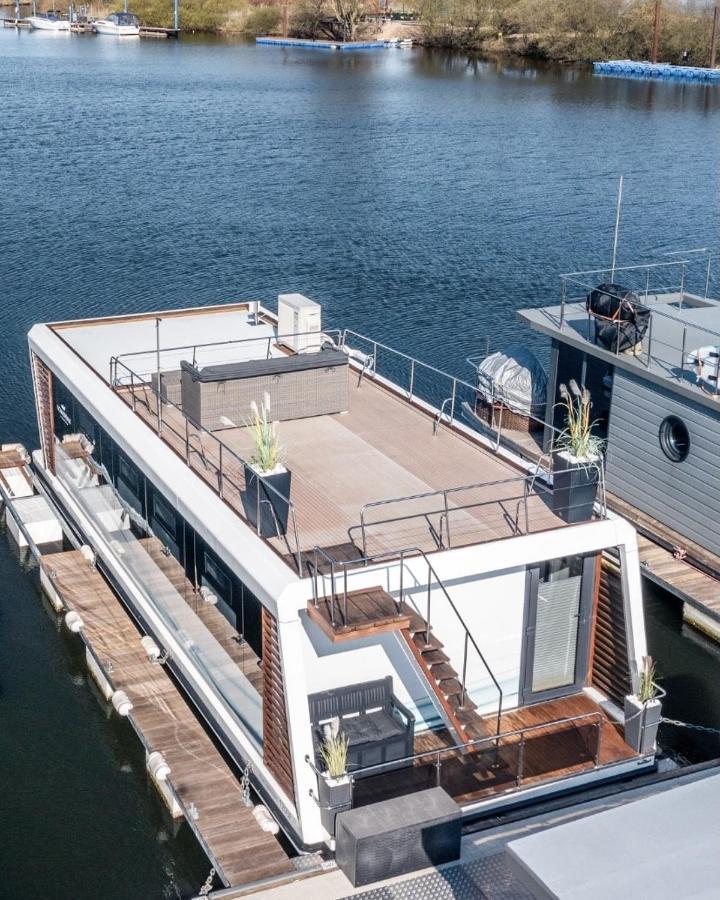 Hausboot Buddy Weyhe Esterno foto