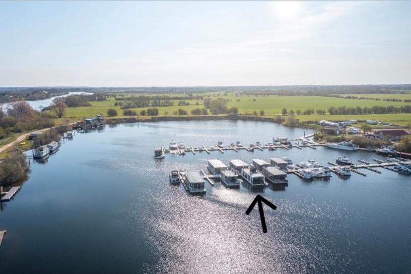 Hausboot Buddy Weyhe Esterno foto