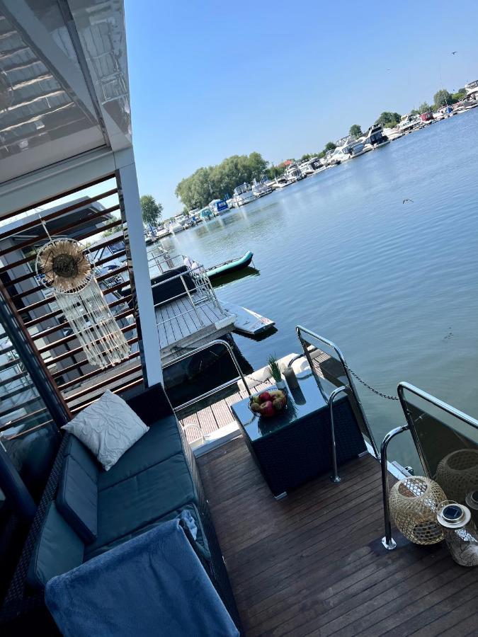 Hausboot Buddy Weyhe Esterno foto
